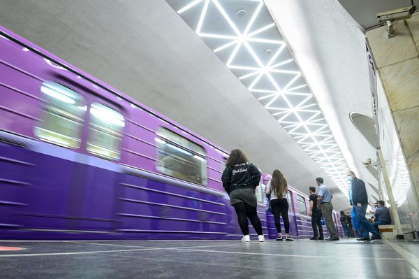 Bakı metrosunda maska rejimi Bakı metrosunda maska rejimi - Sputnik Азербайджан