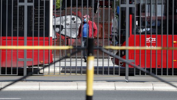 Ситуация в связи с эпидемиологической обстановкой в Белграде, Сербия, фото из архива - Sputnik Азербайджан