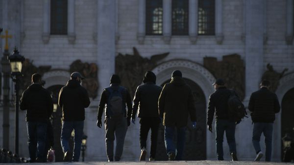 Мигранты в Москве - Sputnik Азербайджан