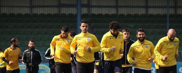 Sabah klubunun futbolçuları məşq zamanı - Sputnik Азербайджан