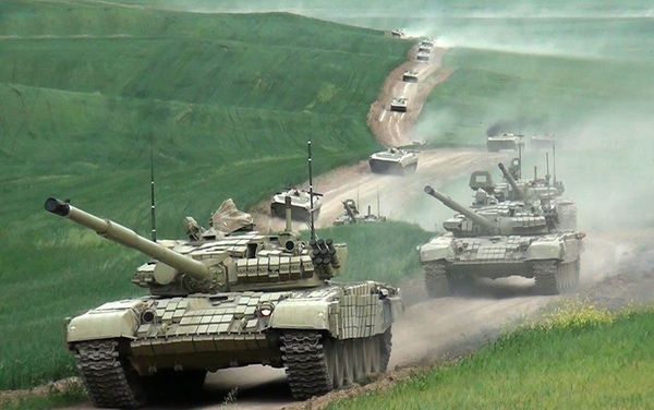 Широкомасштабные оперативно-тактические учения азербайджанской армии - Sputnik Азербайджан