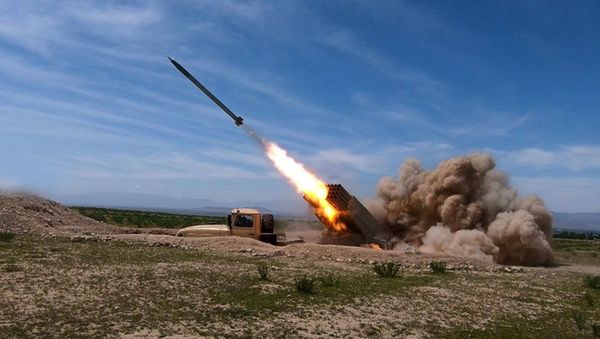 Командно-штабные учения войск Нахчыванского гарнизона - Sputnik Азербайджан