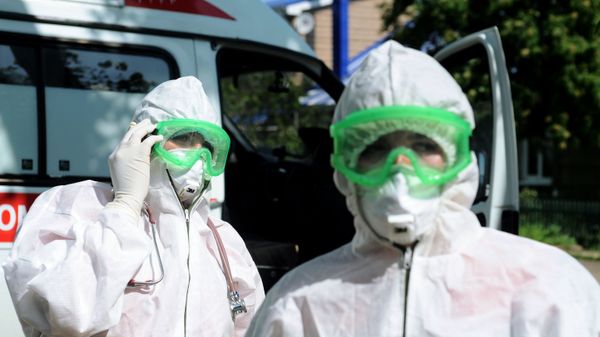 Врачи скорой помощи, фото из архива - Sputnik Азербайджан