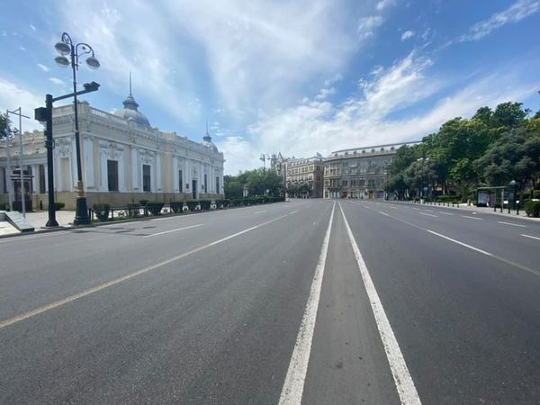 Во время спецрежима - Sputnik Азербайджан