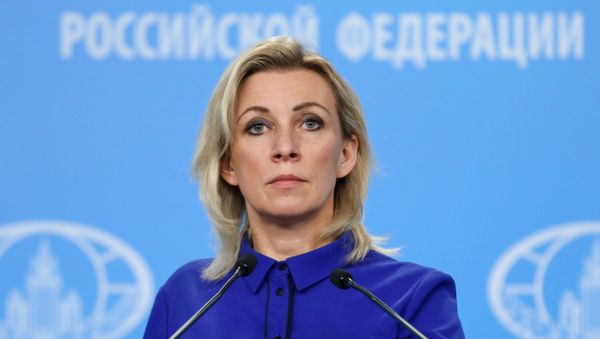 Официальный представитель Министерства иностранных дел России Мария Захарова, фото из архива - Sputnik Азербайджан