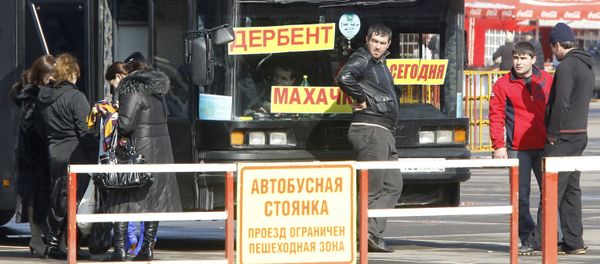 Стоянка междугородных автобусов, фото из архива - Sputnik Азербайджан