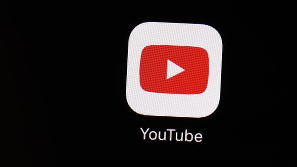 Иконка YouTube, фото из архива - Sputnik Азербайджан