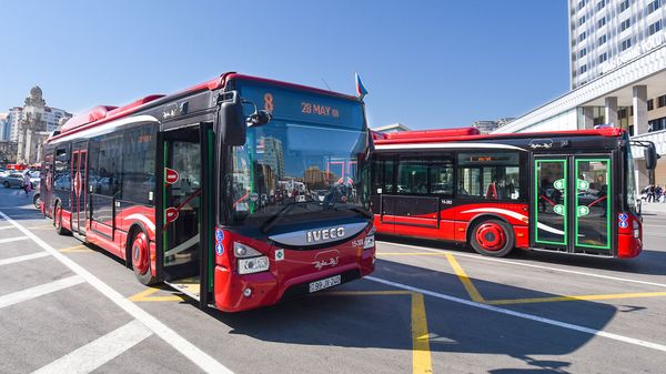 Автобус Bakubus, фото из архива  - Sputnik Азербайджан