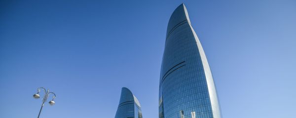 Вид на Пламенные башни в Баку - Sputnik Азербайджан