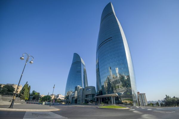 Flame Towers qülləsi - Sputnik Азербайджан