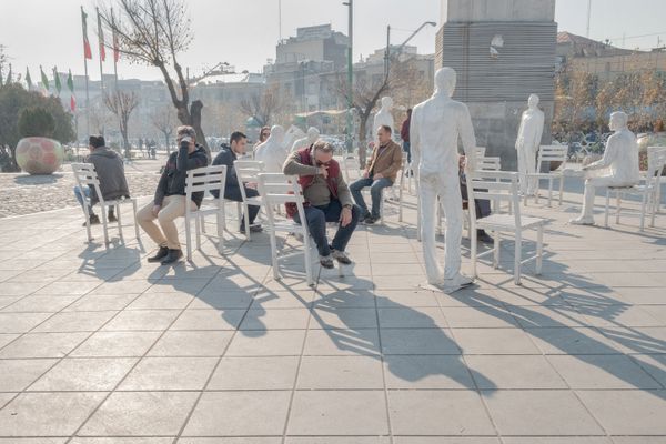 Работа иранского фотографа Younes Hani Someeh Soflaei Искаженные горизонты, вошедшая в шорт-лист конкурса имени Андрея Стенина в категории «Моя планета. Серия фотографий» - Sputnik Азербайджан