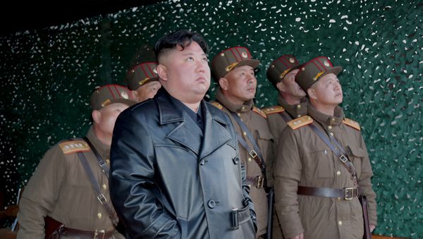 Лидер КНДР Ким Чен Ын, фото из архива - Sputnik Азербайджан