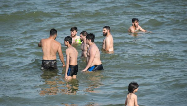 Открытие пляжного сезона в Баку, фото из архива  - Sputnik Азербайджан