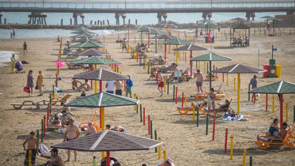 Открытие пляжного сезона в Баку, фото из архива  - Sputnik Азербайджан