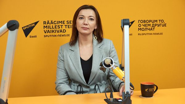 Руководитель представительства МИА Россия сегодня в Эстонии, шеф-редактор Sputnik Эстония Елена Черышева - Sputnik Азербайджан