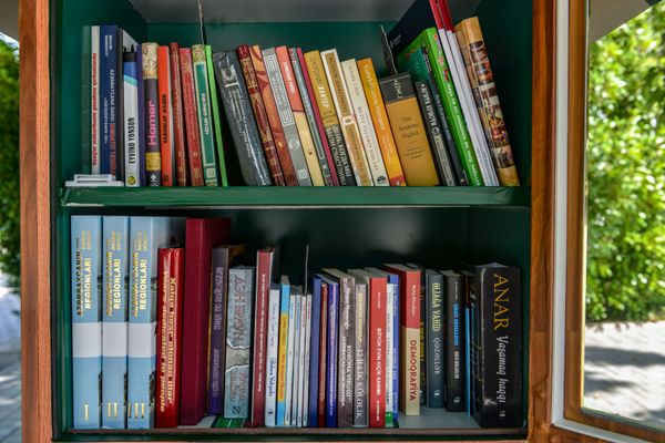 Little Free Library в Нафталане - Sputnik Азербайджан