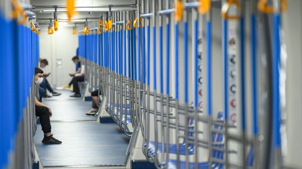 Новые составы Бакинского метрополитена - Sputnik Азербайджан