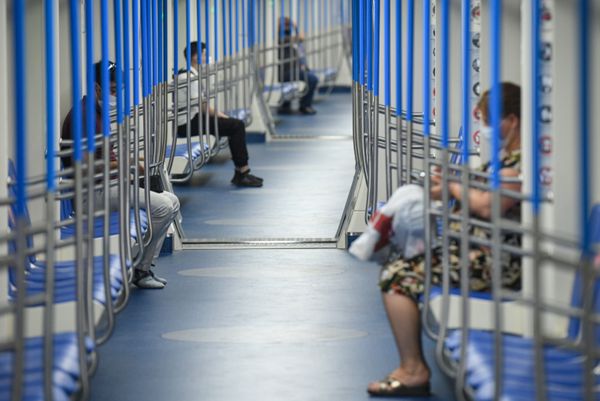 В Бакинском метрополитене - Sputnik Азербайджан