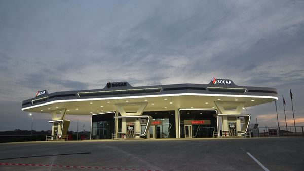 Автозаправочная станция SOCAR, фото из архива - Sputnik Азербайджан