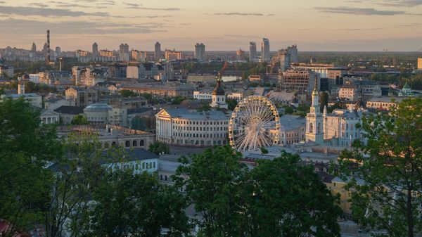 Вид на город Киев, фото из архива - Sputnik Азербайджан