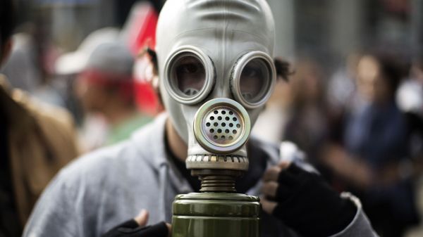 Противогаз, фото из архива - Sputnik Азербайджан
