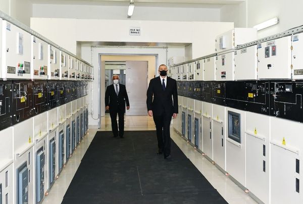 Ильхам Алиев открыл новую подстанцию в Баку - Sputnik Азербайджан